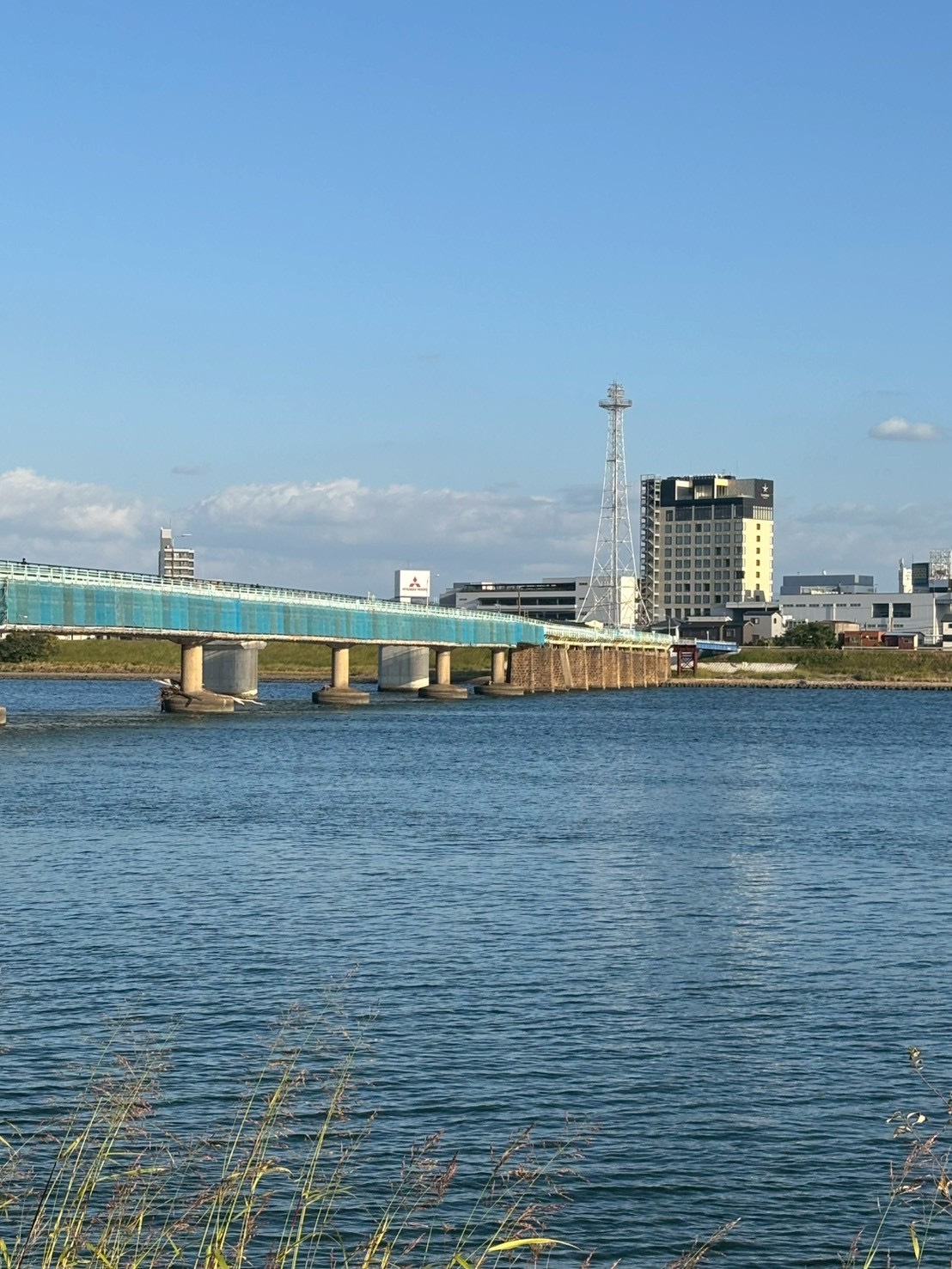 河西橋撤去工事